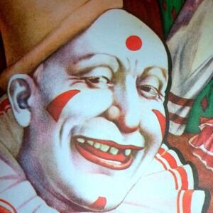 Vintage 1960 Ringling Bros Army 50 Clowns Circus Poster Print 13x19 Miniposter
